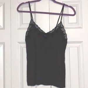 AE Lightweight Lace Detail Tank